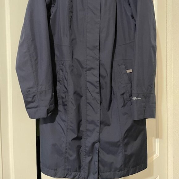 Eddie Bauer Girl on the Go Rainoat Med Navy - Picture 6 of 7
